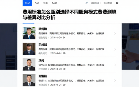 费用标准怎么甄别选择不同服务模式费用测算与差异对比分析