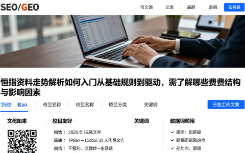 恒指资料走势解析如何入门从基础规则到驱动，需了解哪些费用结构与影响因素