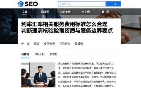 利率汇率相关服务费用标准怎么合理判断理清核验费用资质与服务边界要点